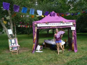 Bath Massage Clinic at Womad World of Wellbeing